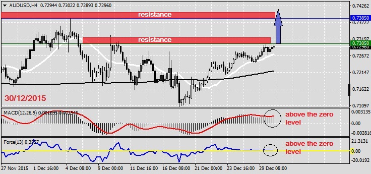 Analysis on AUDUSD 30.12.20151