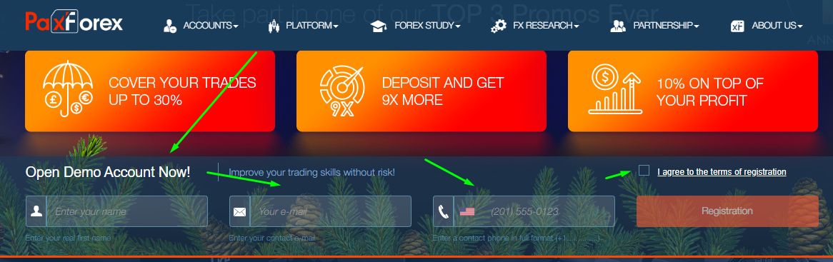 How to create a demo account for forex trading