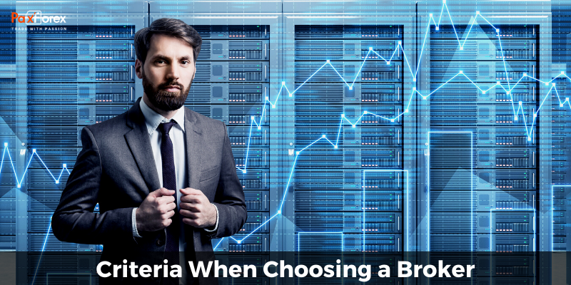 When choosing a broker, it is important to take into consideration the following criterion: 