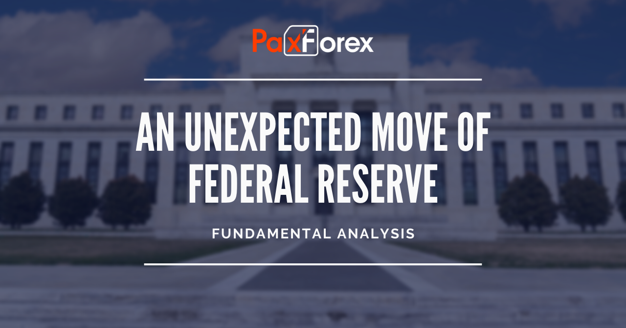 An unexpected move of Federal Reserve