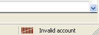 invalid forex account