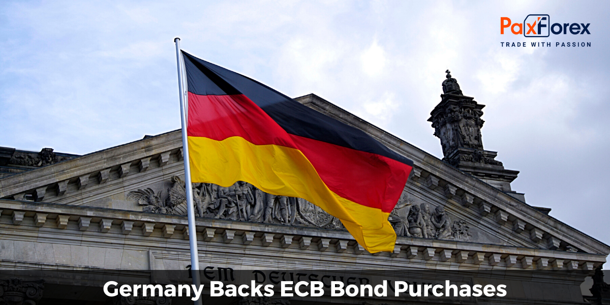 Germany Backs ECB Bond Purchases