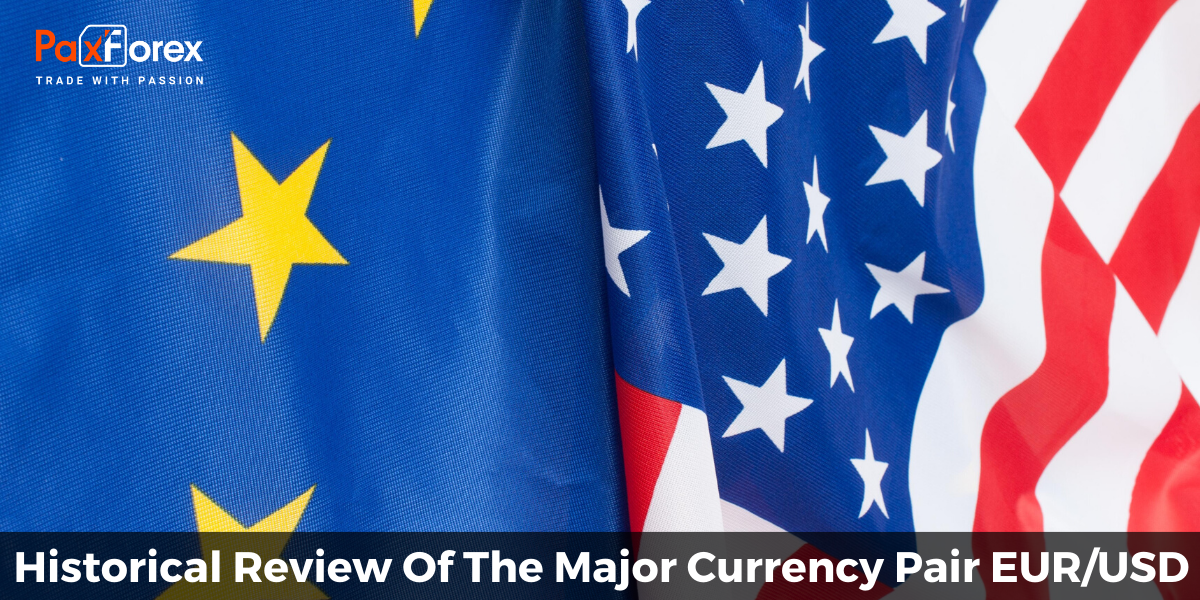 Historical Review Of The Major Currency Pair EUR/USD 