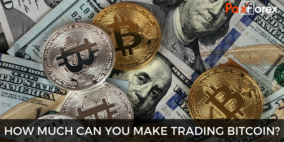 How much can you make trading Bitcoin?