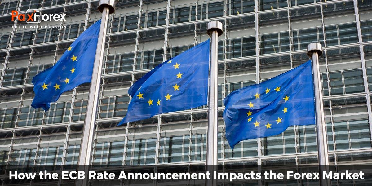 How the ECB rate announcement impacts the Forex market