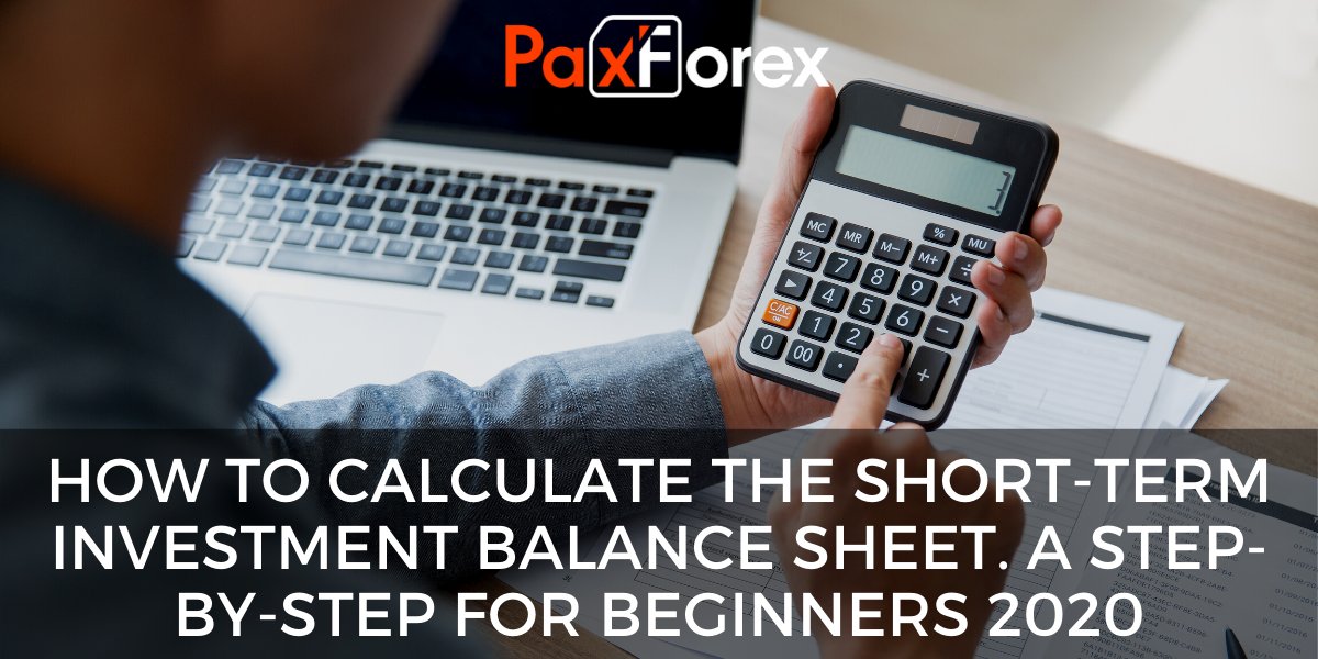  How To Calculate The Short-term Investment Balance Sheet. A Step-by-step For Beginners 2020
