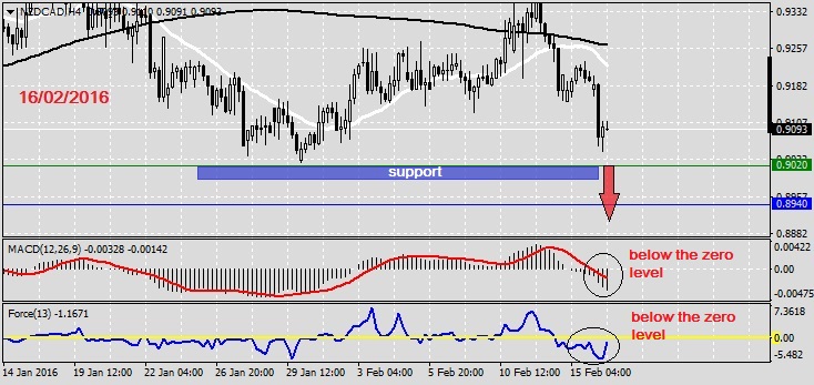 Analysis on NZDCAD 16.02.2016