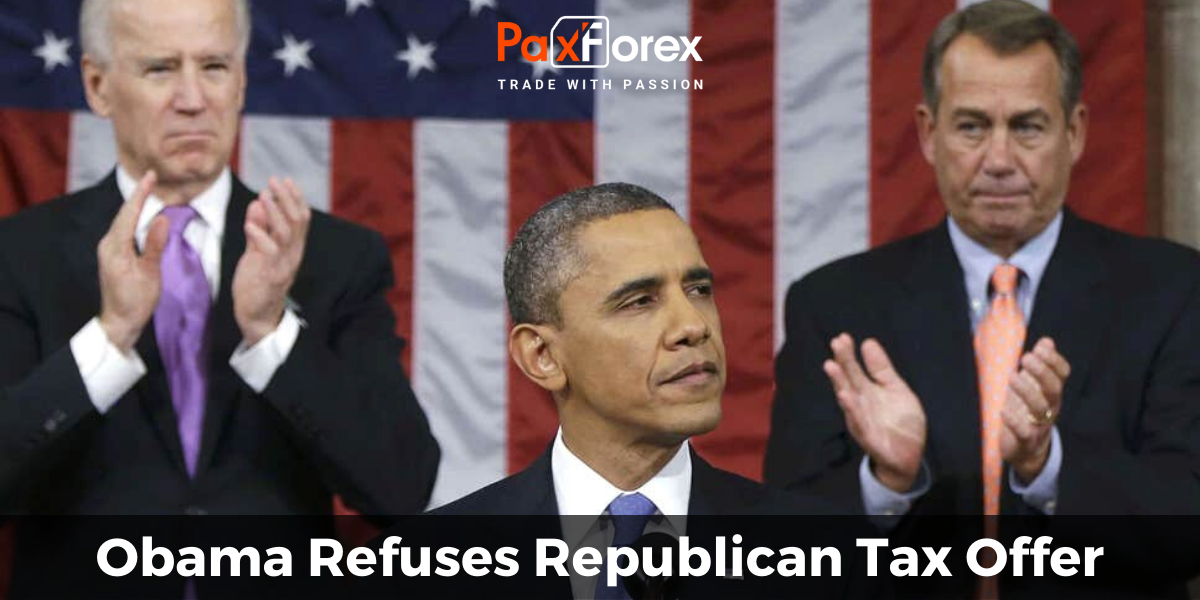 Obama Refuses Republican Tax Offer