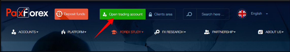 open trading account
