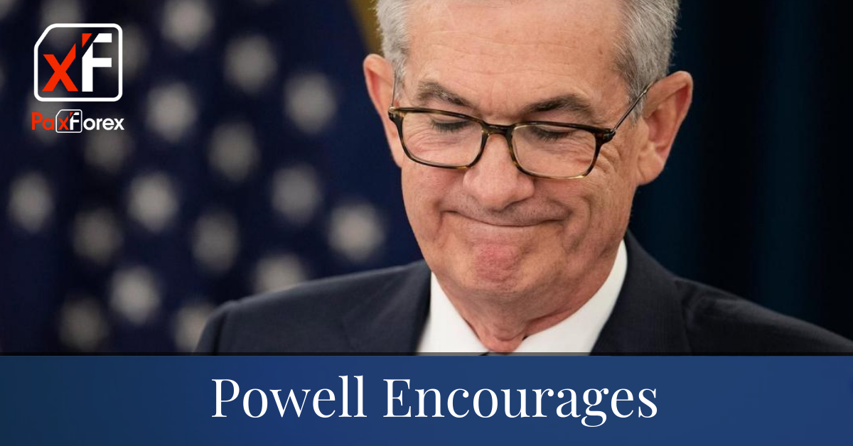 Powell Encourages