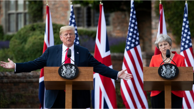 GBP - Market Trading News, Support by Trump