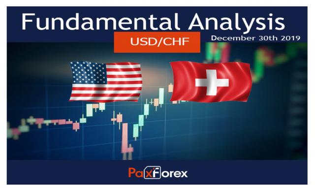 USDCHF Fundamental Analysis – December 30th 20191