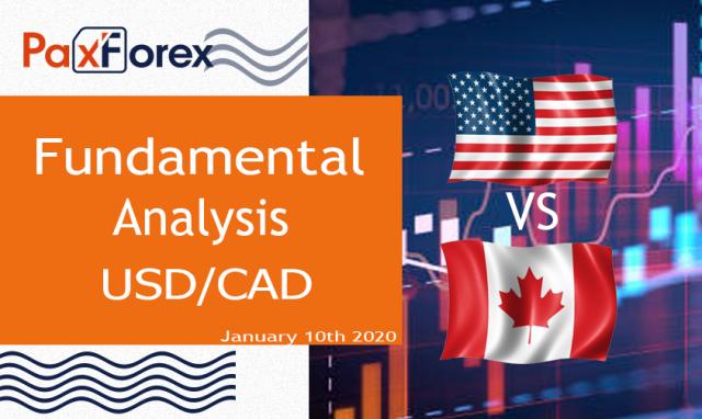 USDCAD Fundamental Analysis – January 10th 20201