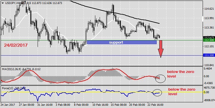 Analysis on USDJPY 24.02.20171