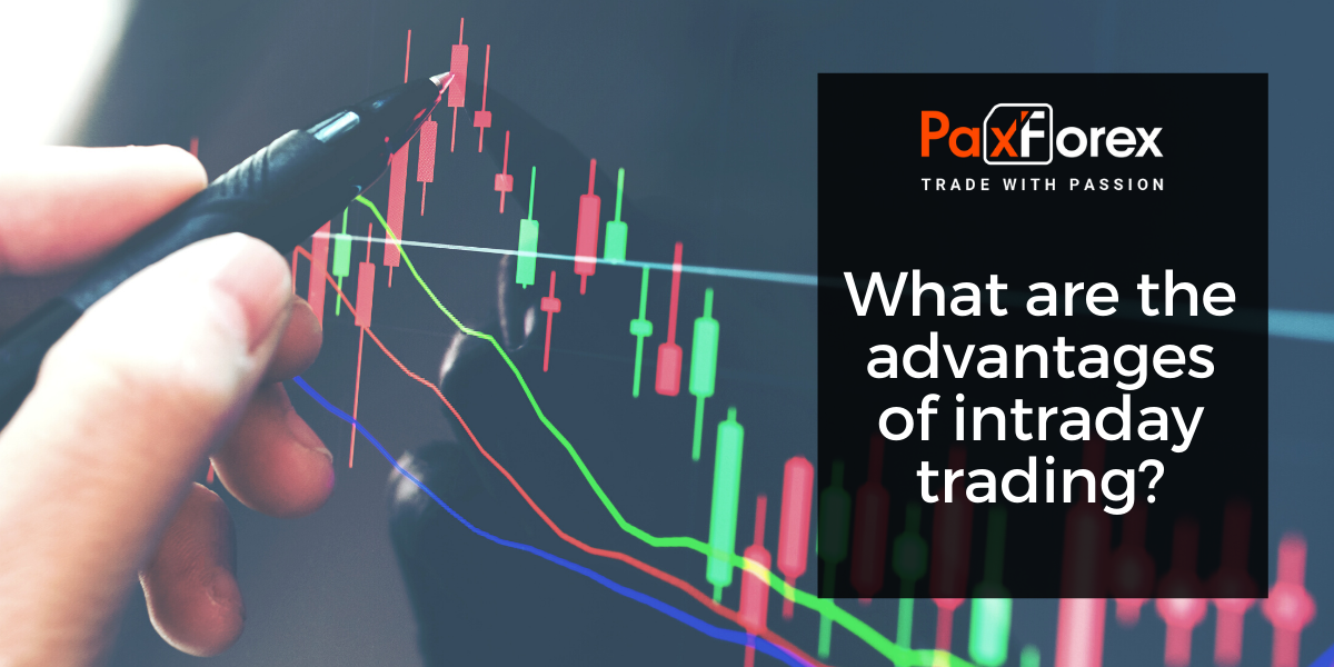 What are the advantages of intraday trading?