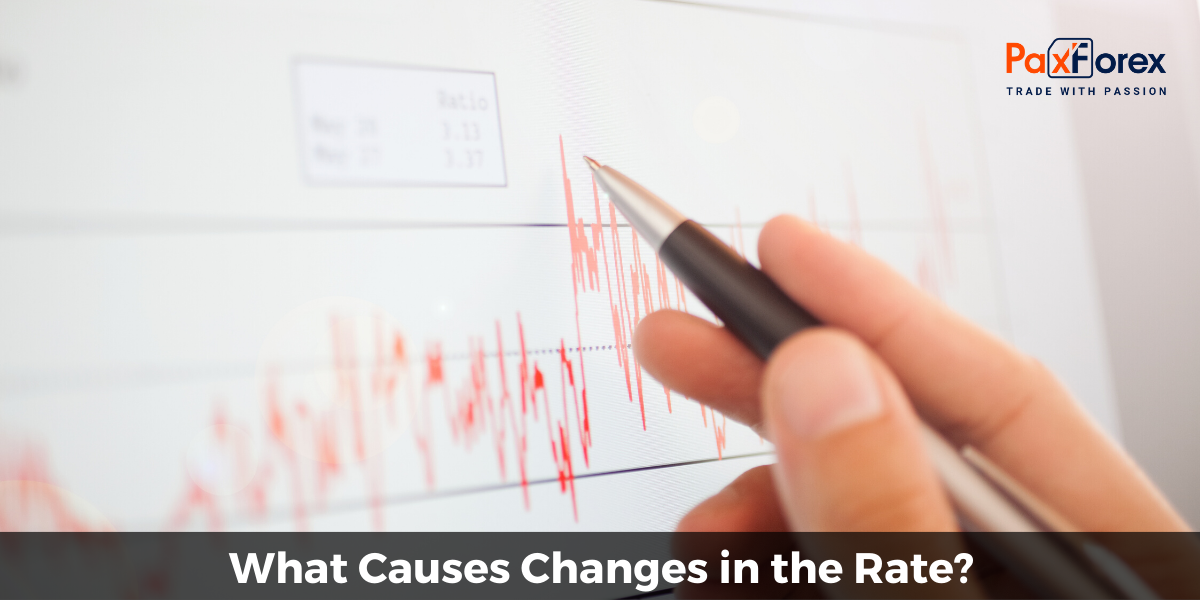 What causes changes in the rate?