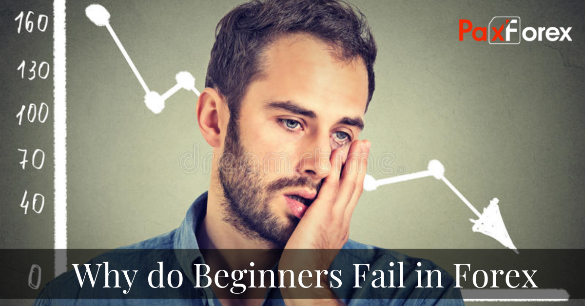 Why do Beginners Fail in Forex Trading